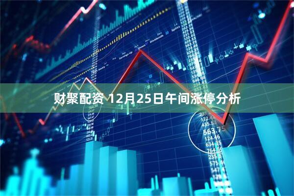 财聚配资 12月25日午间涨停分析